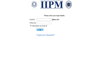 Tablet Screenshot of mail.iipm.edu