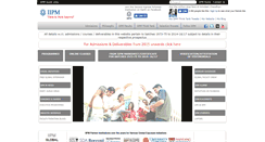 Desktop Screenshot of iipm.edu